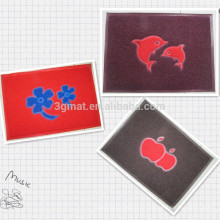 different thickness pvc flower shape mats